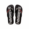 Women's Flip Flops Havaianas Logomania  Black