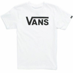 Child's Short Sleeve T-Shirt Vans Drop V White White