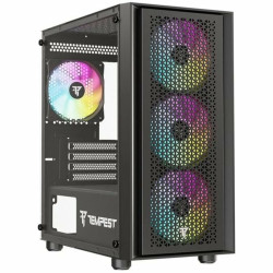 ATX Semi-tower Box Tempest Rampart  Black