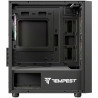 ATX Semi-tower Box Tempest Rampart  Black