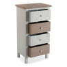 Chest of drawers Versa Kelly Wood (30 x 85 x 45 cm)