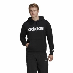 Men’s Hoodie Adidas French Terry Linear Logo Black