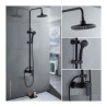 Shower Column Rousseau Shenti Stainless steel ABS