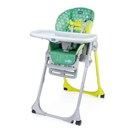 Highchair Chicco Crocodile + 6 Months Versatile and adaptable