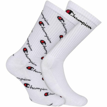 Socks Champion  Crew All Over Mix White