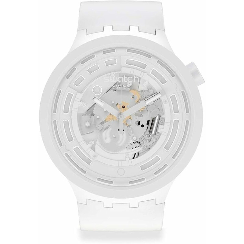 Infant's Watch Swatch BIOCERAMIC C-WHITE (Ø 47 mm)