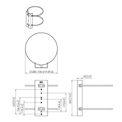 Fixing Plate Vogel's PFA 9145