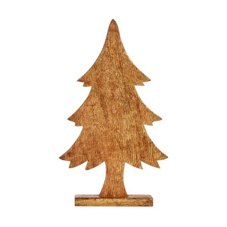 Christmas Tree 5,1 x 49,5 x 25,5 cm Golden Wood