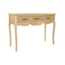 Console DKD Home Decor Natural Fir MDF Wood 110 x 39,5 x 79 cm