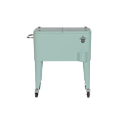 Portable Fridge Home ESPRIT Green Steel polypropylene 56 L 74 x 43 x 80 cm