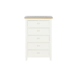 Chest of drawers DKD Home Decor Beige Natural 51,5 x 31 x 85 cm