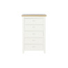 Chest of drawers DKD Home Decor Beige Natural 51,5 x 31 x 85 cm