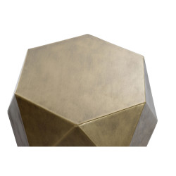 Set of 2 tables DKD Home Decor Golden Metal 68 x 68 x 45,5 cm