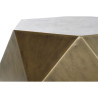 Set of 2 tables DKD Home Decor Golden Metal 68 x 68 x 45,5 cm