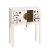 Hall ORIENTE White Wood Iron DMF 63 x 26 x 80 cm