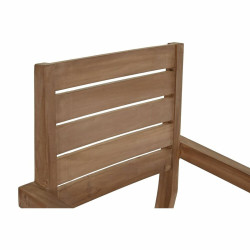 Garden chair DKD Home Decor Brown Teak 58 x 48 x 91 cm (58 x 48 x 91 cm)