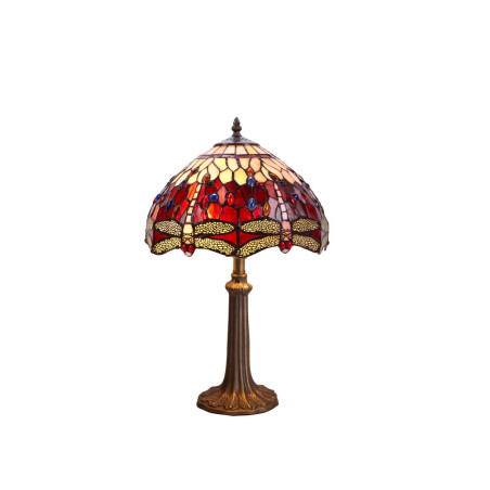 Desk lamp Viro Belle Rouge Maroon Zinc 60 W 30 x 50 x 30 cm