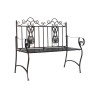 Bench DKD Home Decor Black 118 x 53 x 98 cm