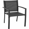 Garden furniture Black 4 Pieces