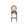 Stool DKD Home Decor Brown Dark brown 43 x 43 x 108 cm