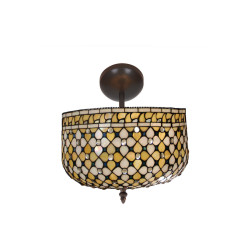 Ceiling Light Viro Queen Multicolour Iron 60 W 30 x 40 x 30 cm