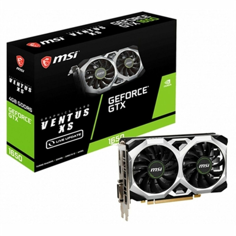 Graphics card MSI GTX 1650 D6 VENTUS XS V1 4 GB GDDR6 GeForce GTX 1650