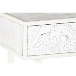 Console DKD Home Decor White Fir MDF Wood 120 x 35 x 80 cm