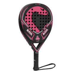 Padel Racket Vibor-a Naya Classic Edition Black Fuchsia