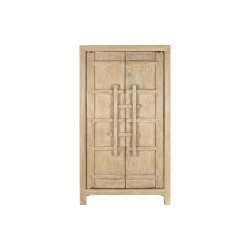 Cupboard Home ESPRIT Natural 115 x 48 x 210 cm