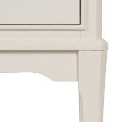 Console White Pine MDF Wood 90 x 33 x 75 cm