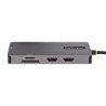 USB Hub Startech 120B-USBC-MULTIPORT Grey