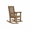 Rocking Chair DKD Home Decor Brown Teak 56 x 87 x 102 cm (56 x 87 x 102 cm)