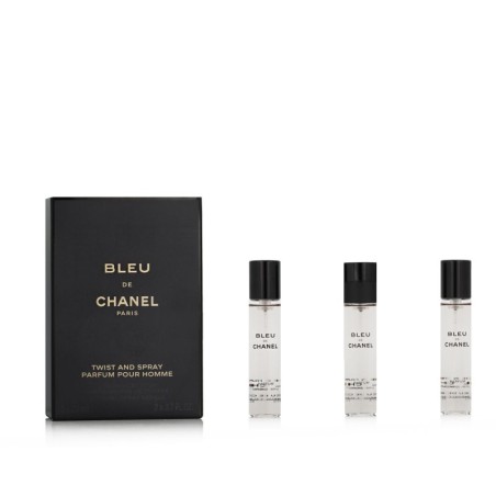 Women's Perfume Bleu Chanel Bleu de Chanel Parfum EDP (3 x 20 ml) EDP 2 Pieces