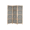 Folding screen DKD Home Decor Stripped Engraving Mango wood 150 x 3 x 180 cm