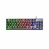 Gaming Keyboard Mars Gaming MK220ES Black Black/Grey Spanish Qwerty