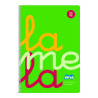 Notebook Lamela Fluor Green Din A4 5 Pieces 80 Sheets