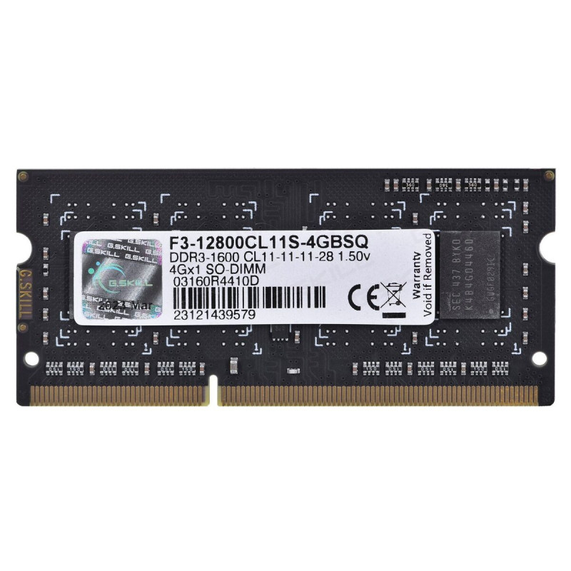 RAM Memory GSKILL PAMGSKSOO0047 DDR3 4 GB CL11