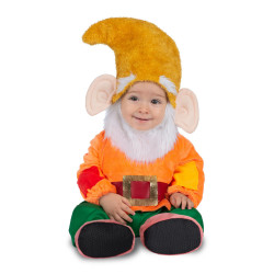 Costume for Babies My Other Me Male Dwarf Orange (5 Pieces)