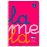 Notebook Lamela Fluor Pink Din A4 5 Pieces 80 Sheets