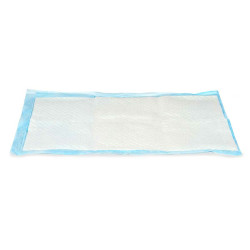 Puppy training pad 40 x 60 cm Blue White Paper Polyethylene (10 Units)