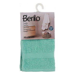 Bath towel 30 x 0,5 x 50 cm Turquoise (12 Units)