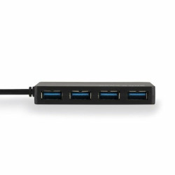 USB Hub NGS NGS-HUB-0044 Black 480 Mbps