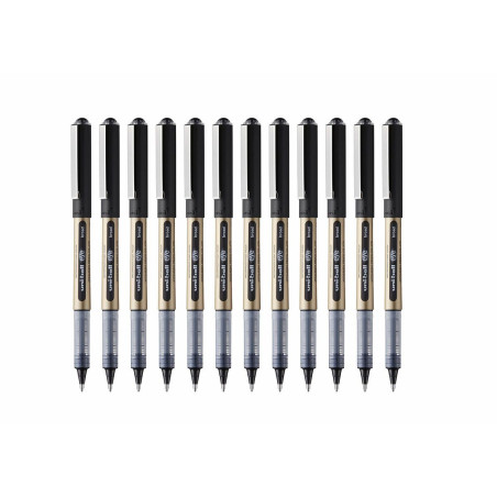 Liquid ink pen Uni-Ball Rollerball Eye Broad UB-150 Black 1 mm (12 Pieces)