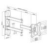 TV Mount MacLean MC-719 27" 13" 15 kg