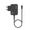 Wall Charger Aisens ASCH-1PD45WL032-BK Black 45 W (1 Unit)