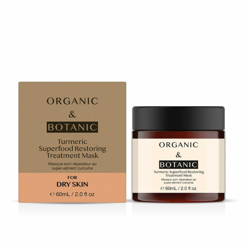 Facial Mask Organic & Botanic Turmeric Superfood 60 ml