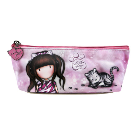 School Case Gorjuss Ruby wild Grey (22.3 x 8.8 x 5.7 cm)