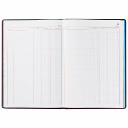 Account Book Miquelrius 4022 Brown A4 100 Sheets