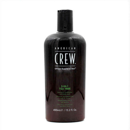 Shampoo 3-in-1 Tea Tree American Crew Crew 3