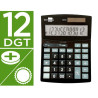 Calculator Liderpapel XF30 Black Plastic